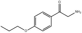 Ethanone, 2-amino-1-(4-propoxyphenyl)- (9CI) 结构式