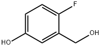 4-氟-3-(羟甲基)苯酚 结构式