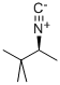 (S)-3,3-DIMETHYLBUTY-2-YLISOCYANIDE 结构式