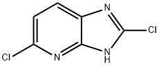 2,5-二氯-1H-咪唑并[4,5-B]吡啶 结构式