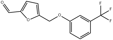 5-[[3-(三氟甲基)苯氧基]甲基]糠醛 结构式