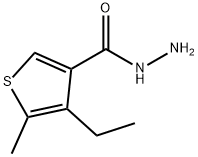 3-Thiophenecarboxylicacid,4-ethyl-5-methyl-,hydrazide(9CI)