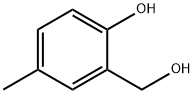2-羟甲基-4-甲氧基苯酚 结构式