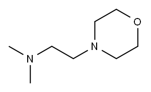 4-[2-(二甲基氨基)乙基]吗啉 结构式