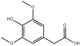 3,5-二甲氧基-4-羟基苯乙酸 结构式