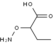 α-Aminooxybutyric acid 结构式