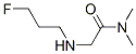 Acetamide, 2-[(3-fluoropropyl)amino]-N,N-dimethyl- (9CI) 结构式