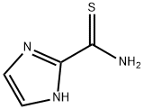 1H-咪唑-2-硫代碳酰胺 结构式