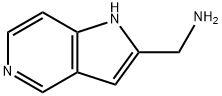 1H-PYRROLO[3,2-C]PYRIDINE-2-METHANAMINE(9CI) 结构式