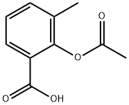 2-乙酰基-3-甲基苯甲酸 结构式