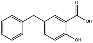 5-BENZYL-2-HYDROXY-BENZOIC ACID 结构式