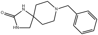 8-苄基-1,3,8-三氮杂螺[4,5]癸烷-2-酮 结构式