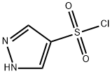 1H-吡唑-4-磺酰氯 结构式