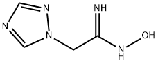 N'-羟基-2-(1H-1,2,4-三唑-1-基)乙脒 结构式