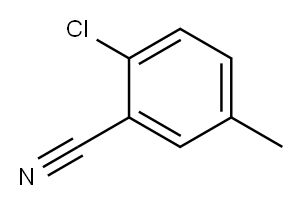 2-氯-5-甲基苯腈 结构式