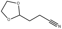 1,3-dioxolane-2-propiononitrile  结构式