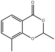 2,8-Dimethyl-4H-1,3-benzodioxin-4-one 结构式