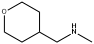 N-甲基(四氢吡喃-2H-4-基)甲胺 结构式
