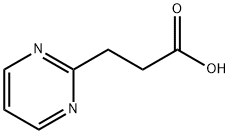 3-嘧啶-2-基-丙酸 结构式