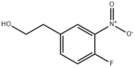 2-(4-FLUORO-3-NITROPHENYL)ETHANOL 结构式