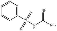 N-(二氨基-亚甲基)苯磺酰胺 结构式