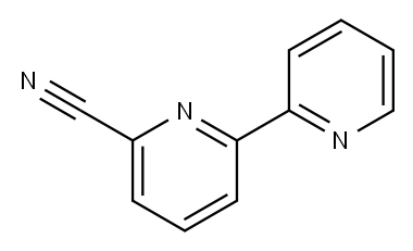 6-腈基-2,2'-联吡啶 结构式