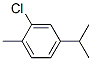 2-Chloro-1-methyl-4-(1-methylethyl)benzene 结构式