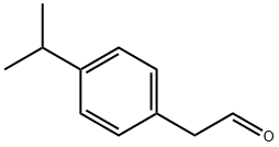 4-(1-甲基乙基)-苯乙醛 结构式