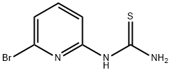 N-(6-溴-2-吡啶基)硫代尿 结构式