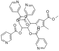 尼可呋酯 结构式