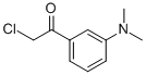 Ethanone, 2-chloro-1-[3-(dimethylamino)phenyl]- (9CI) 结构式