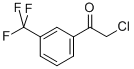 3-TRIFLUOROMETHYLPHENACYLCHLORIDE 结构式