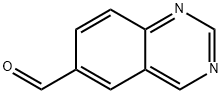喹唑啉-6-甲醛 结构式