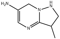 Pyrazolo[1,5-a]pyrimidin-6-amine,  1,2,3,7-tetrahydro-3-methyl- 结构式