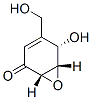 7-Oxabicyclo[4.1.0]hept-3-en-2-one, 5-hydroxy-4-(hydroxymethyl)-, (1S,5S,6S)- (9CI) 结构式