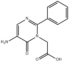 2-(5-amino-6-oxo-2-phenylpyrimidin-1(6H)-yl)acetic acid 结构式