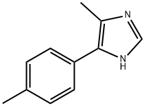 1H-IMIDAZOLE, 4-METHYL-5-(4-METHYLPHENYL)- 结构式