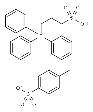 3-(三苯基磷)丙烷-1-甲苯磺酰基 结构式