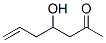 6-Hepten-2-one, 4-hydroxy- (9CI) 结构式