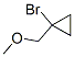 Cyclopropane, 1-bromo-1-(methoxymethyl)- (9CI) 结构式