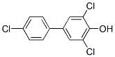 4-HYDROXY-3,4',5-TRICHLOROBIPHENYL 结构式