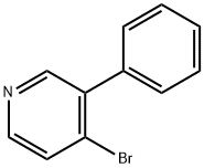 4-溴-3-苯基吡啶 结构式