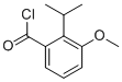 Benzoyl chloride, 3-methoxy-2-(1-methylethyl)- (9CI) 结构式