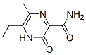 Pyrazinecarboxamide, 5-ethyl-3,4-dihydro-6-methyl-3-oxo- (9CI) 结构式