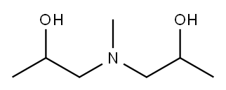 1,1’-(甲基亚氨基)二(2-丙醇) 结构式