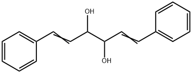 1,6-DIPHENYL-1,5-HEXADIENE-3,4-DIOL 结构式