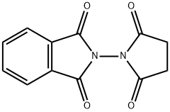 1H-Isoindole-1,3(2H)-dione, 2-(2,5-dioxo-1-pyrrolidinyl)- 结构式