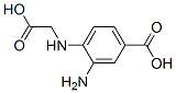 Benzoic acid, 3-amino-4-[(carboxymethyl)amino]- (9CI) 结构式