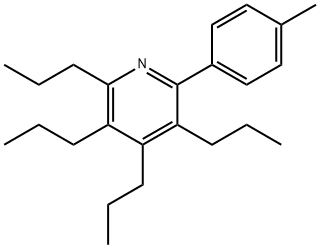 2,3,4,5-TETRAPROPYL-6-P-TOLYL-PYRIDINE 结构式