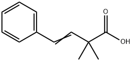 (E)-2,2-dimethyl-4-phenyl-but-3-enoic acid 结构式